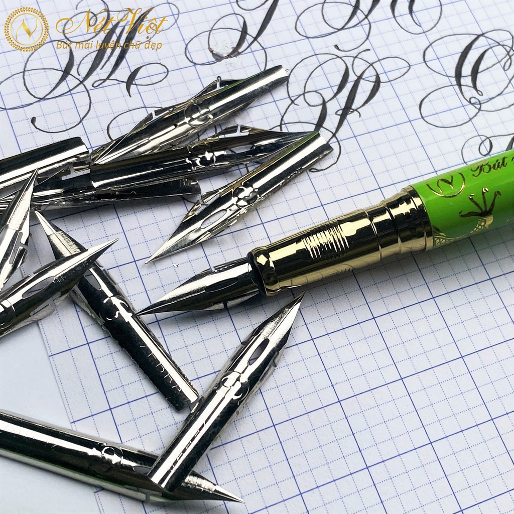 Ngòi lá tre G cao cấp thay vào bút Calligraphy 041 , 037 ,040 ,002
