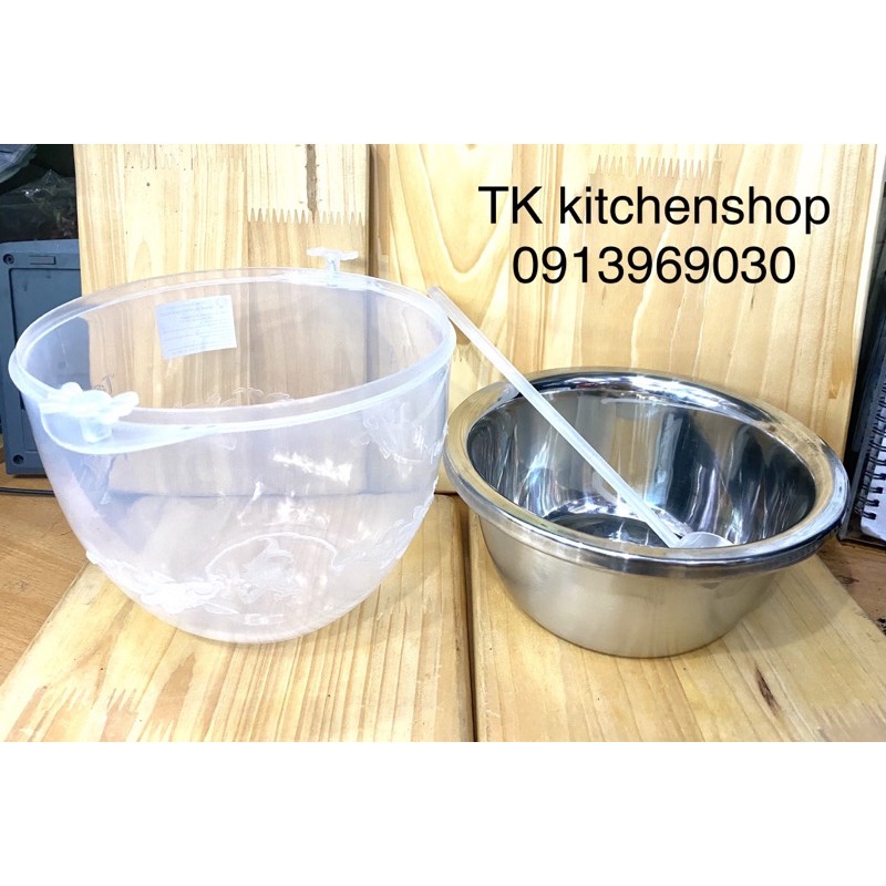 Bát ngâm rượu inox ( kèm gáo múc)