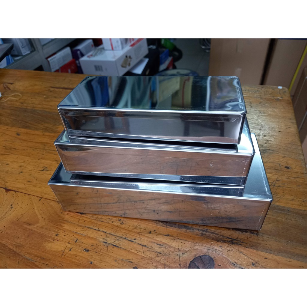 Hộp chữ nhật inox 304