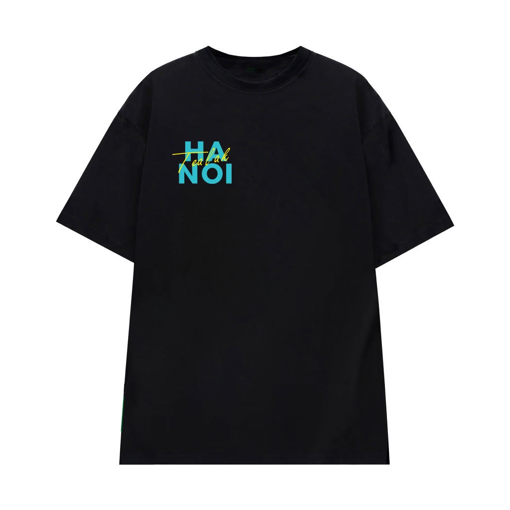 Áo thun Trà Đá Vỉa Hè - Áo thun oversize tay lỡ dáng dài Tee Hà Nội cá tính (V353)