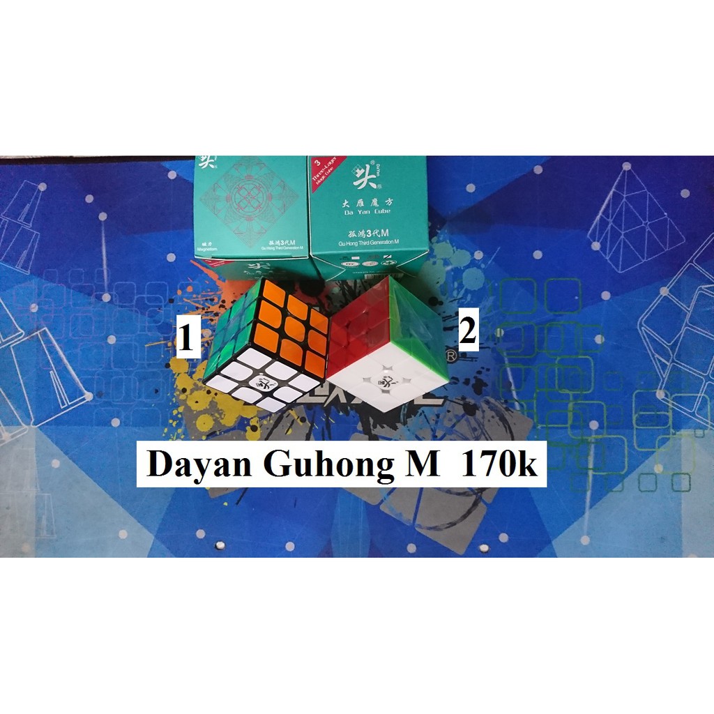 Rubik 3x3x3. Dayan Guhong M V3/V4