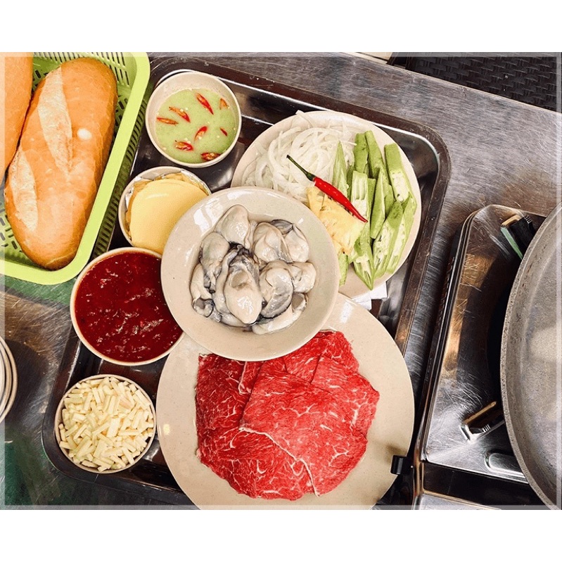 [HỎA TỐC SG] Nạc vai bò Mỹ siêu mềm nướng bò hàu sốt cay thả lẩu 500g