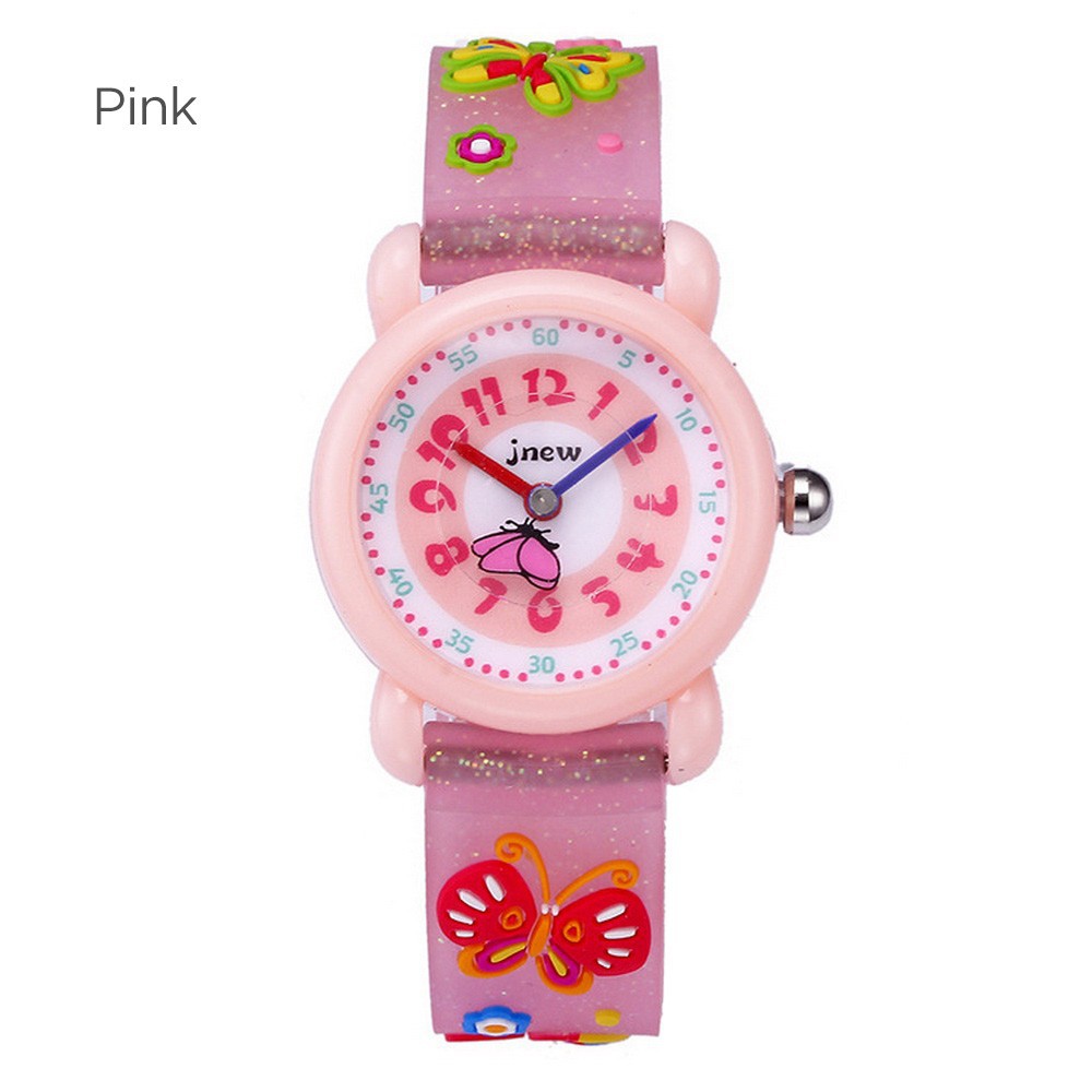 Đồng Hồ Đeo Tay Hình Bướm 3d Sáng Tạo Chống Nước Cho Bé Gái | BigBuy360 - bigbuy360.vn