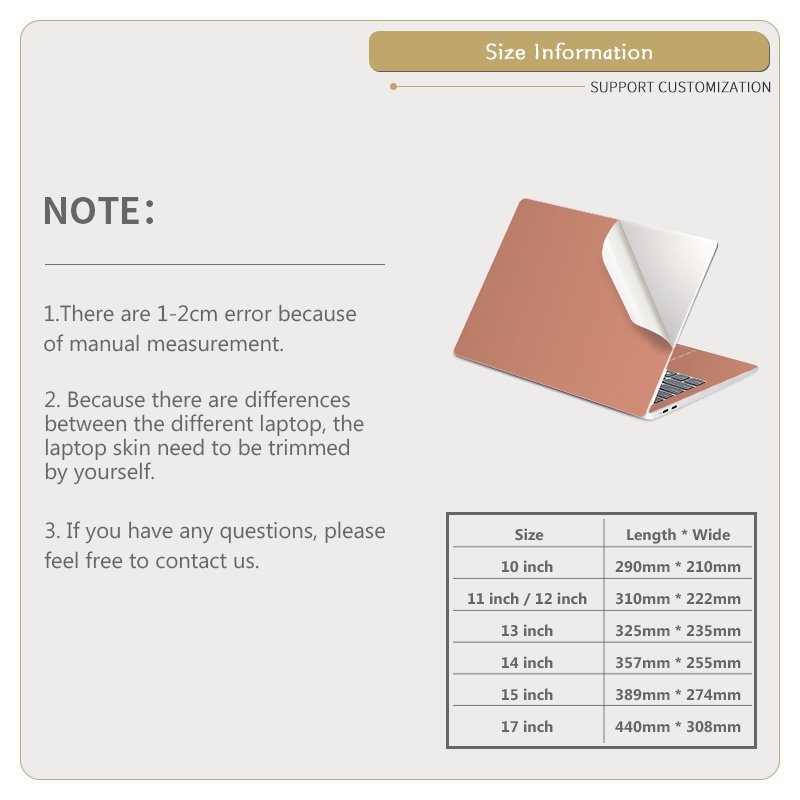 Miếng Dán Trang Trí laptop 11-17 inch Chống Thấm Nước Phù Hợp Với laptop Thích Hợp Với laptop Thích Hợp Với laptop Như Asus, Dell, Lenovo, Acer