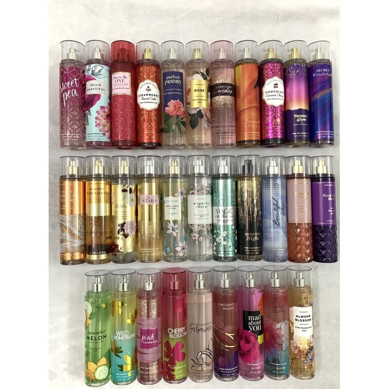 [Link 1] Xịt thơm cơ thể Body mist Bath & Body Works 236ml