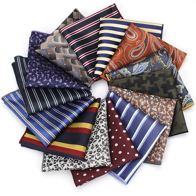 Khăn cài túi áo Vest Nam Thời trang cao cấp Pocket Square {Phụ Kiện Áo Vest - AdamZone}