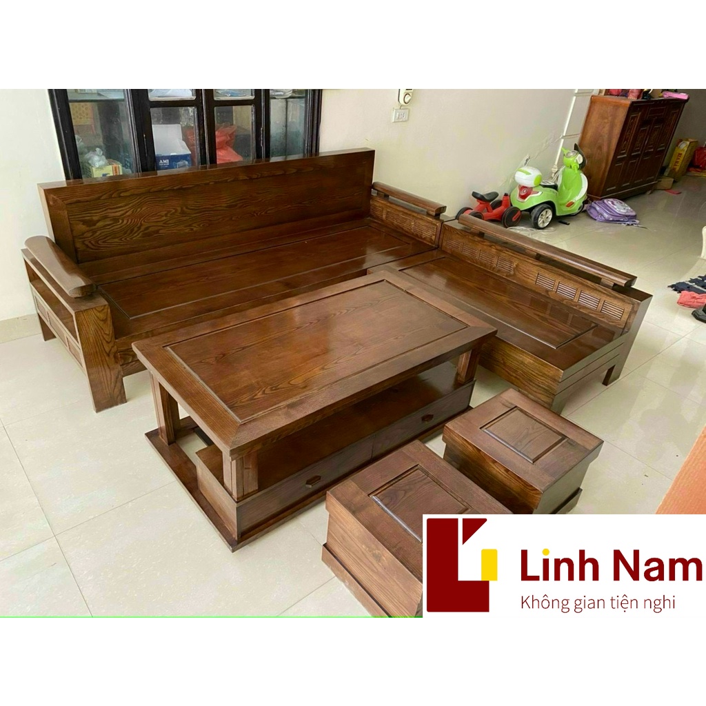 Ghế Bộ Sofa Gỗ Phòng Khách Hiện Đại