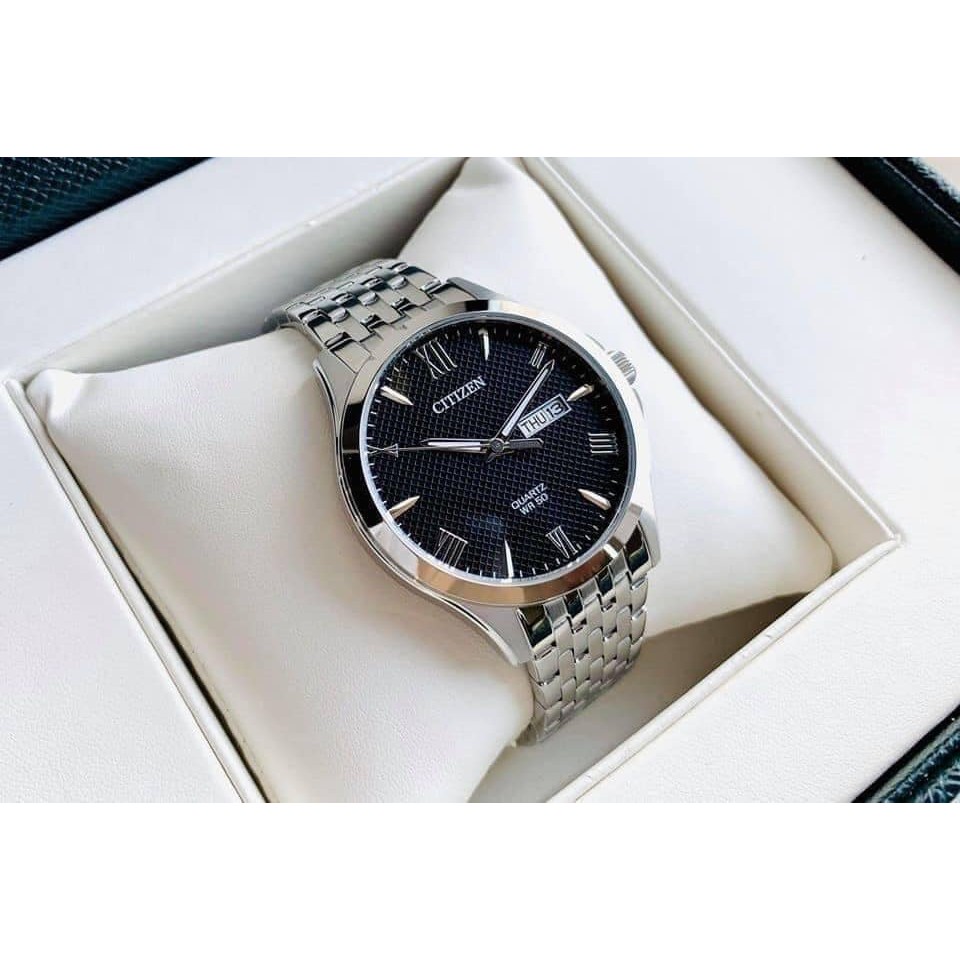 Đồng Hồ Nam Citizen Chính Hãng BF2020-51E Quarzt Tặng Dây Da Đồng Hồ Cao Cấp