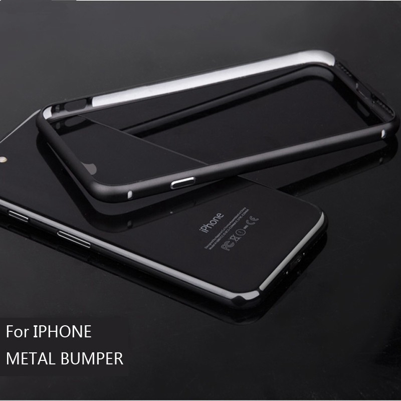 Viền ốp điện thoại kim loại độc đáo thời trang cho IPHONE X XR XS MAX XR 6 6S 7 8 PLUS