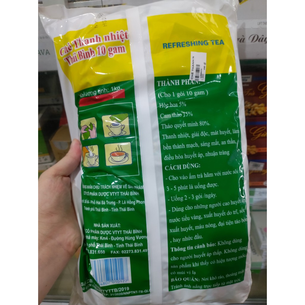 ✅Chè Thanh Nhiệt Thái Bình, giúp thanh nhiệt, mát gan, giải độc✅Chính hãng