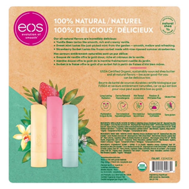 SON DƯỠNG MÔI EOS LIP BALMS DẠNG THỎI | BigBuy360 - bigbuy360.vn