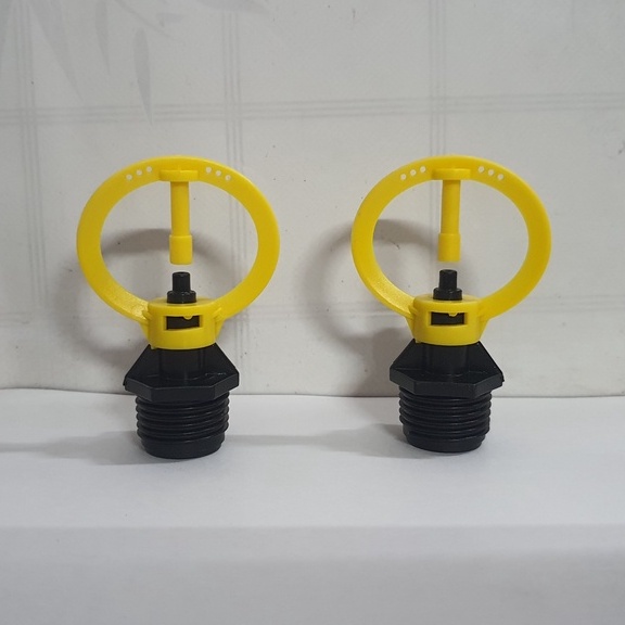 Béc tưới rau SD601 SD602 phun xòe lưu lượng 80 L/h, Bán kính 3m