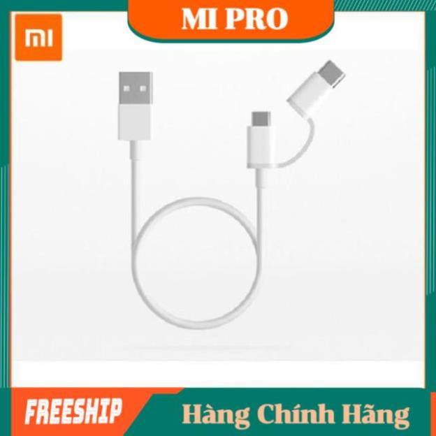 Cáp Sạc Xiaomi ZMI 2 Đầu Type-C / Micro USB AL511✅ Cáp Sạc 2 IN 1 ZMI AL511✅ Hàng Chính Hãng