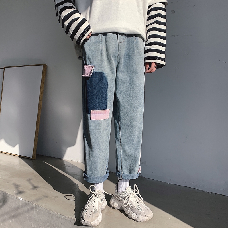 Quần Jeans Ống Rộng Thời Trang Cá Tính Cho Nam