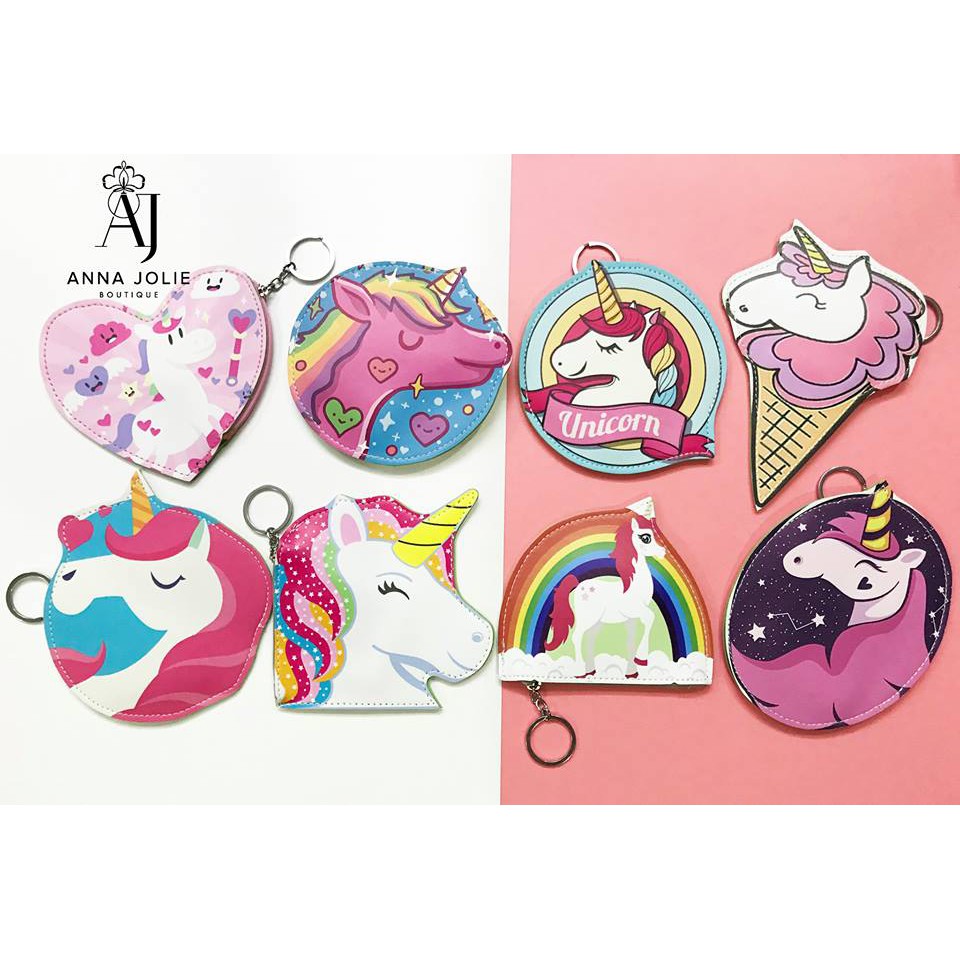 Ví móc khóa Unicorn