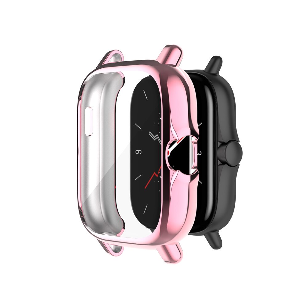 Ốp Bảo Vệ Toàn Diện Bằng TPU Mạ Viền Cho Amazfit GTS 3 2 2e/ Huami Amazfit GTS3 GTS-3 GTS2
