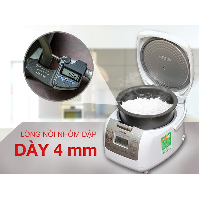 Nồi cơm điện Toshiba 1 lít RC-10NMFVN