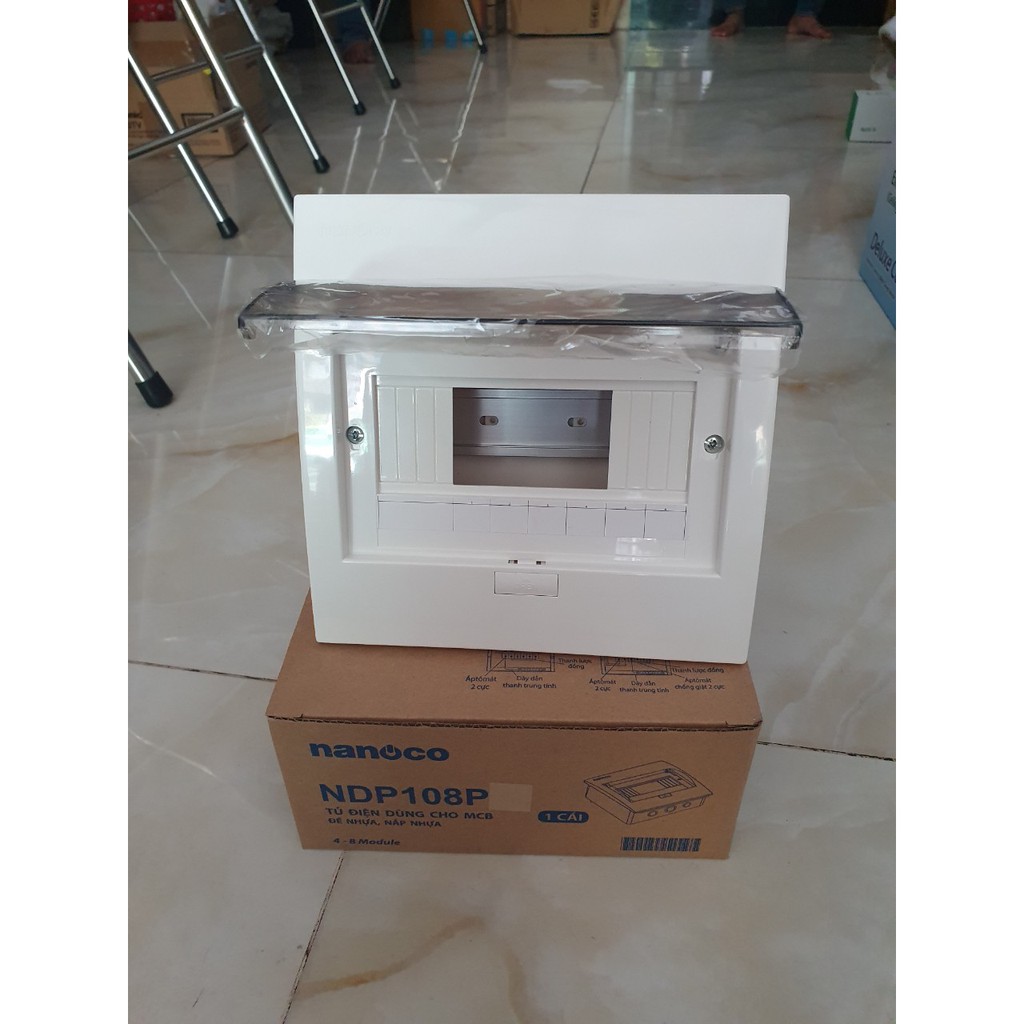 Tủ điện âm tường Nanoco NDP108P