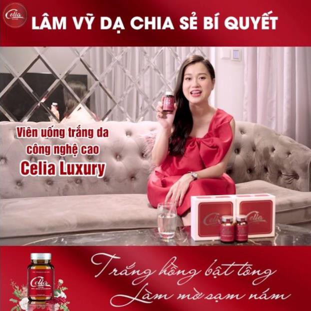 Viên Uống Trắng Da Mờ Nám Celia Luxury, Viên Uống Nám Tái Tạo Trẻ Hóa Hỗ Trợ Làm Đẹp Da