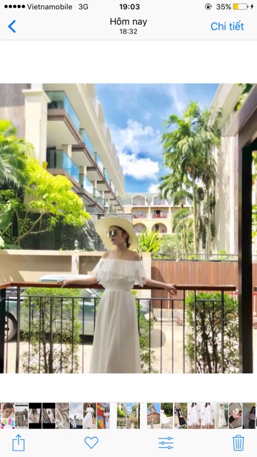 [ORDER] Váy trễ vai trắng sẵn S | BigBuy360 - bigbuy360.vn