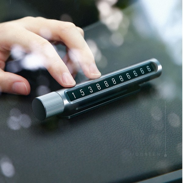 Bảng ghi số điện thoại, biển số xe gắn trên ô tô Ugreen 50722 chính hãng - Hàng Chính Hãng