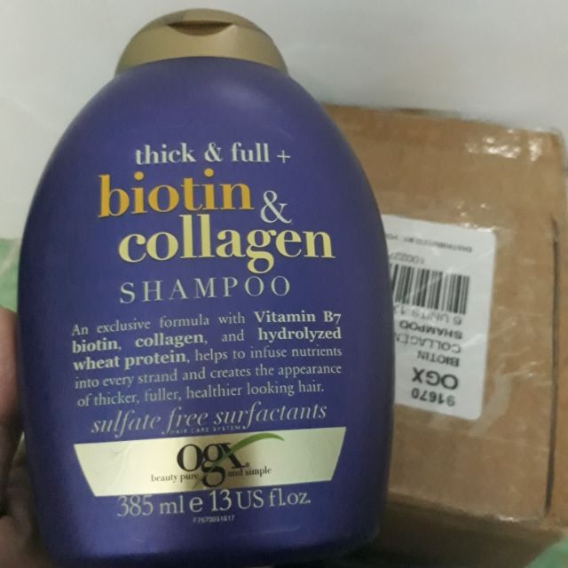Dầu xả BIOTIN COLLAGEN (UK) 385ML