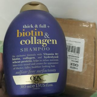 Dầu xả BIOTIN COLLAGEN (UK) 385ML