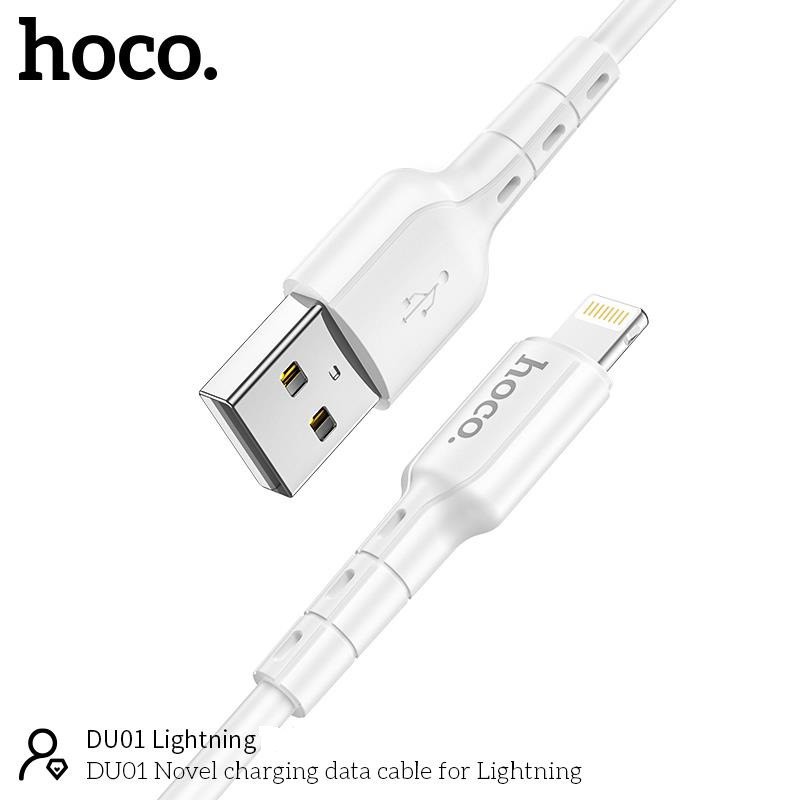 Dây Sạc - Cáp Sạc iPhone Hoco DU01 Cho Điện Thoại Ipad Sạc Dự Phòng Tai Nghe Bluetooth Airpods IPhone