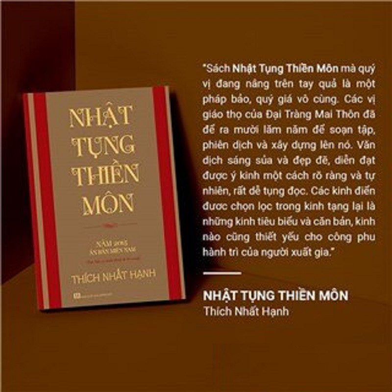 Sách - Nhật Tụng Thiền Môn (Thích Nhất Hạnh)