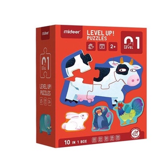 Ghép hình mideer level up- level 1 động vật