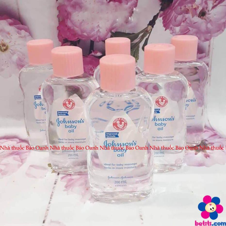 Dầu Massage &amp; Dưỡng Ẩm Johnson's Baby Oil 50ml 200ml