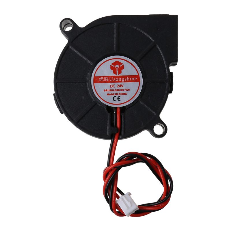 Quạt tản nhiệt không chổi than 5015 50x50x15mm 5V 12V 24V 2-Pin cho máy in 3D