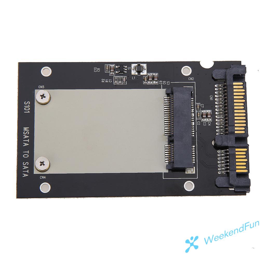 Card chuyển đổi MSATA SSD sang SATA 2.5 Inch chuyên dụng cho máy tính