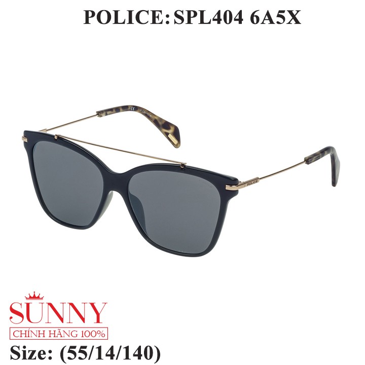 Kính mát chính hãng Police SPL404 màu sắc thời trang, thiết kế dễ đeo bảo vệ mắt