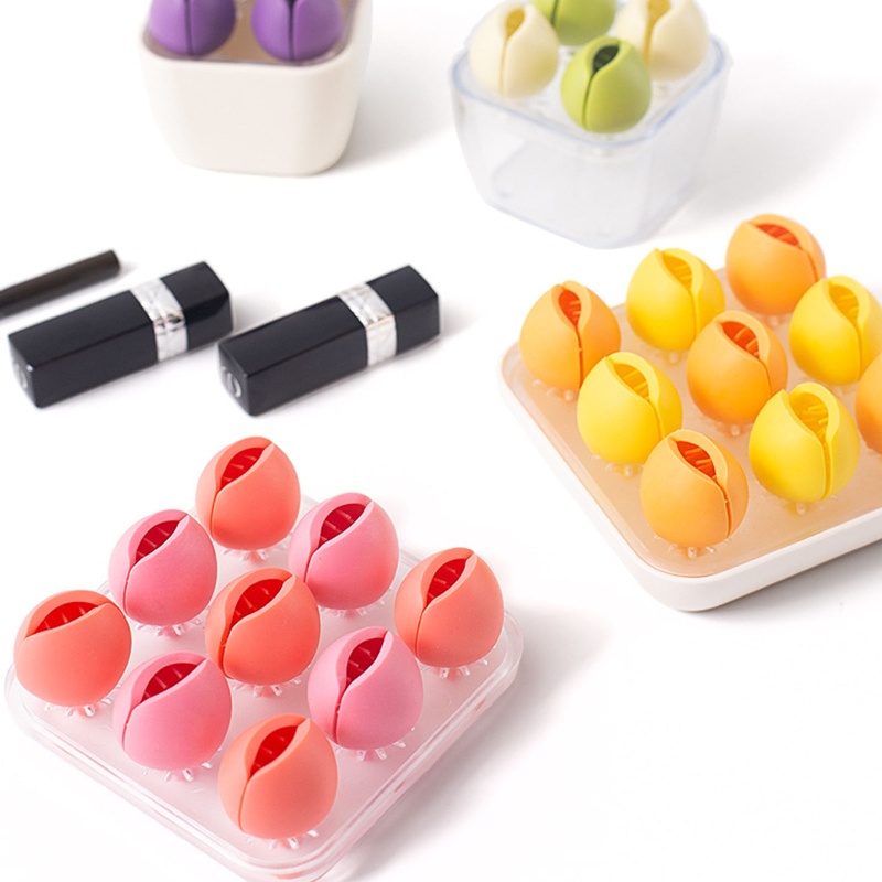 Hộp Đựng Mỹ Phẩm Hình Cánh Hoa Mini Đa Năng