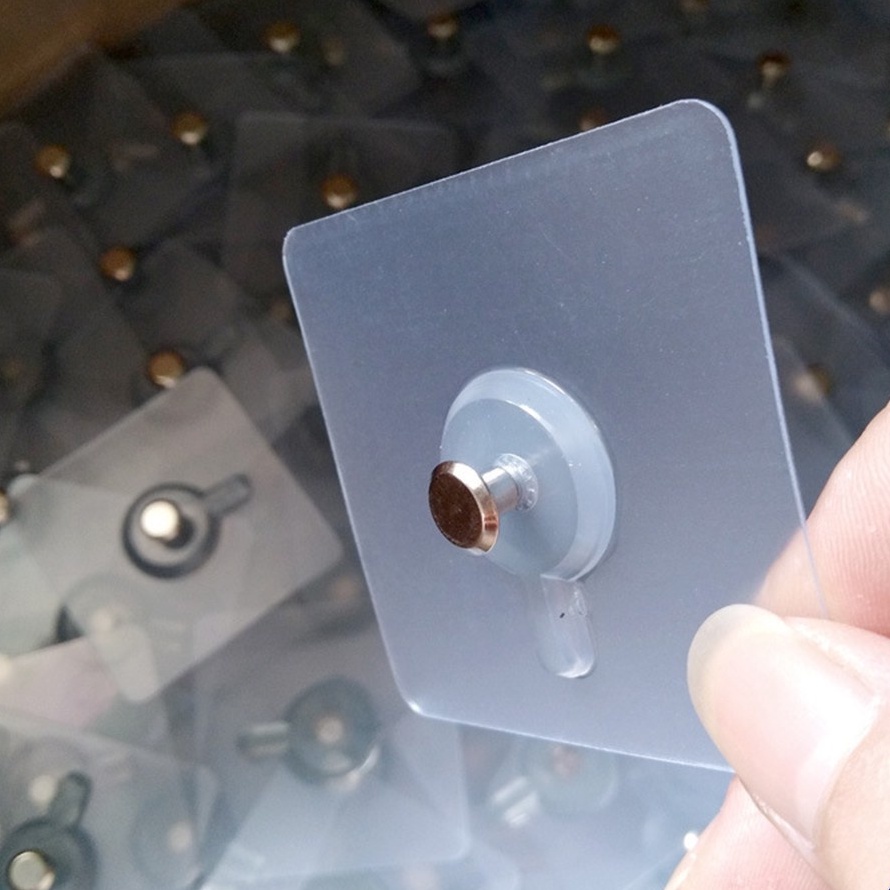 [Tổng Kho Sỉ] Móc Dính Tường (ĐẦU BẸT) INOX Chuyên Dụng Treo Tranh, Đồng Hồ, Khung Ảnh, Chìa Khóa