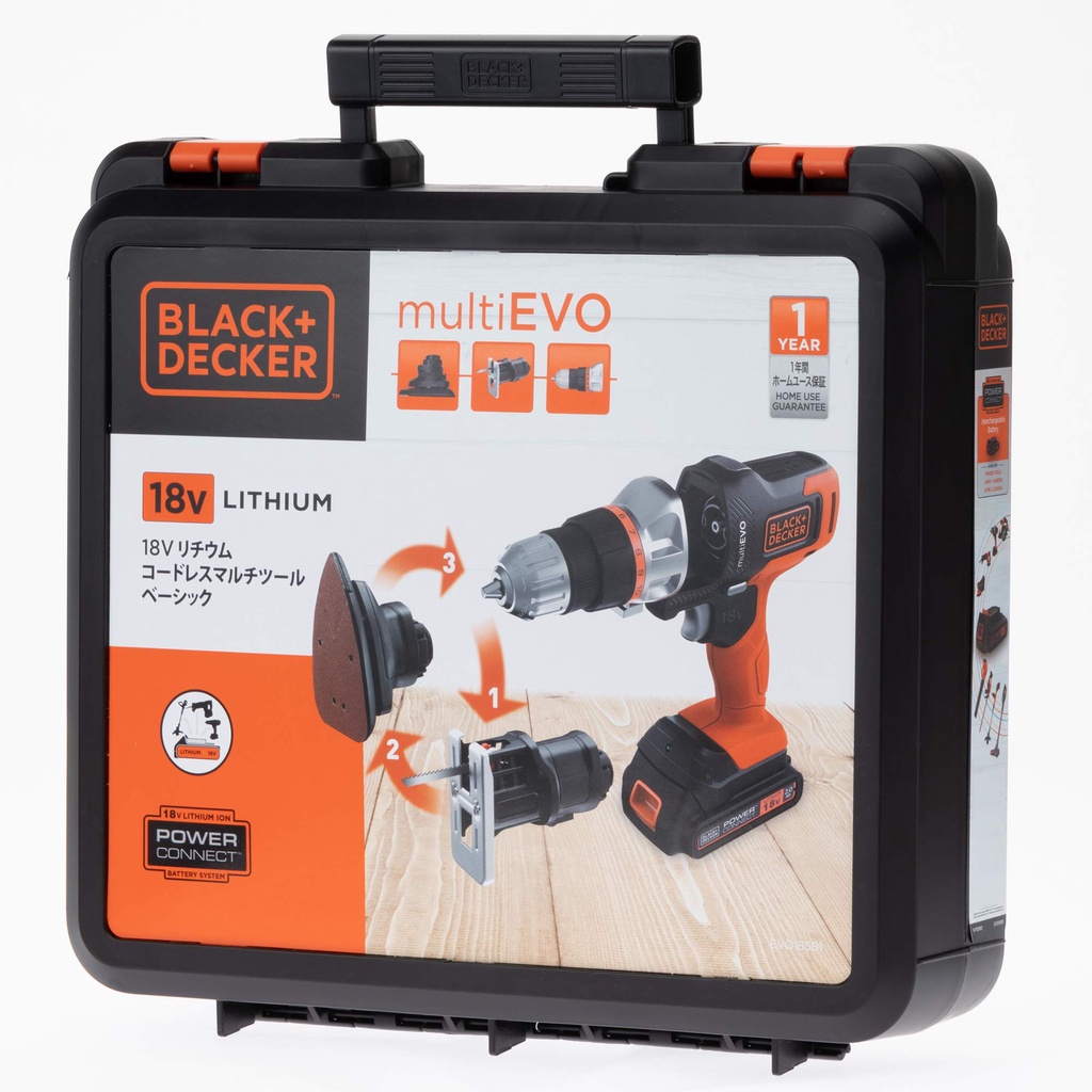 Máy khoan pin 18V Evo BLACK DECKER EVO185B1-B1