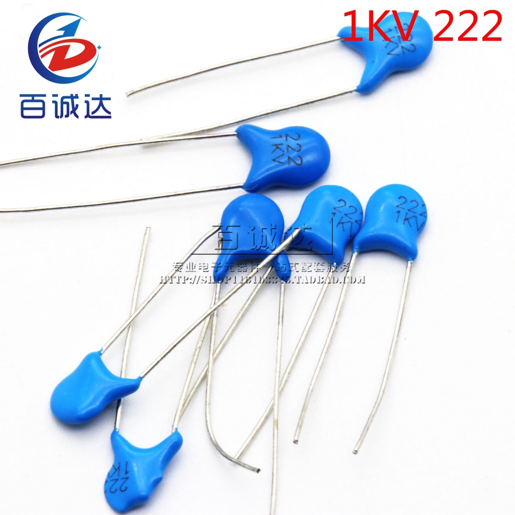 Set 100 Tụ Điện Gốm 1kv 101 102 103 221 222 223 471 472 Chuyên Dụng