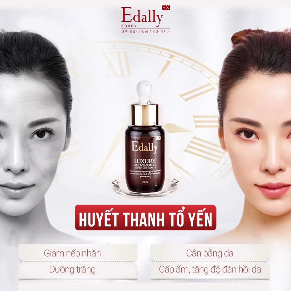 Huyết thanh tổ yến Edally EX - Edally EX Luxury Rejuvenating Swiftlet Nest Ampoule