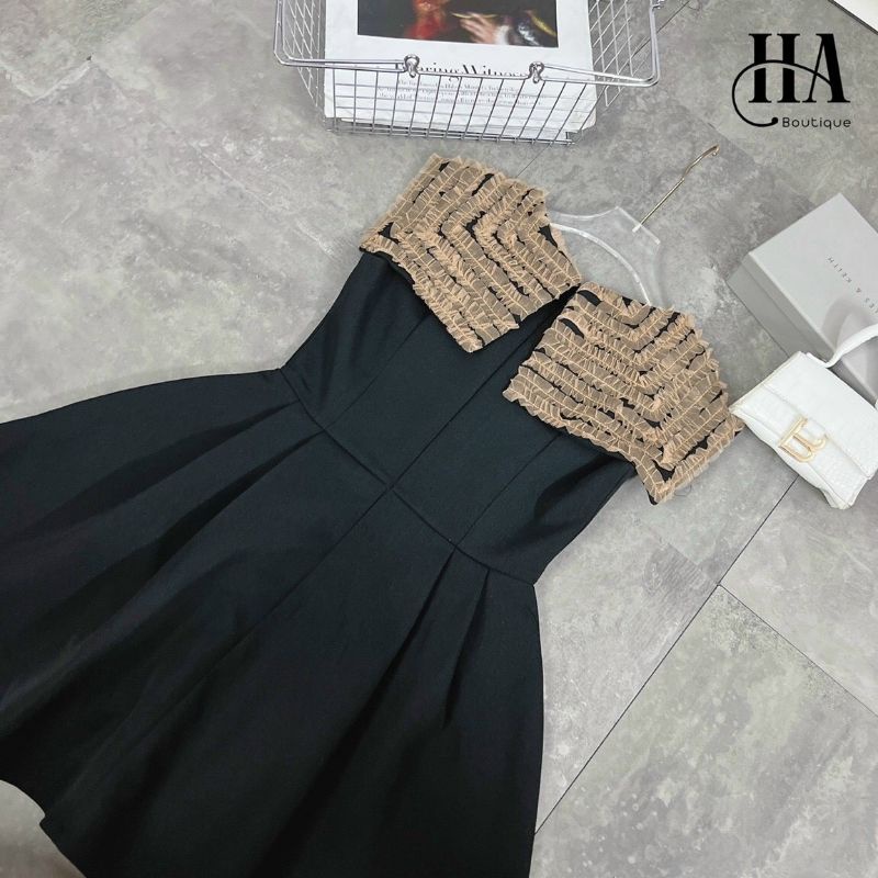 Váy liền thân cổ váy thủy thủ
