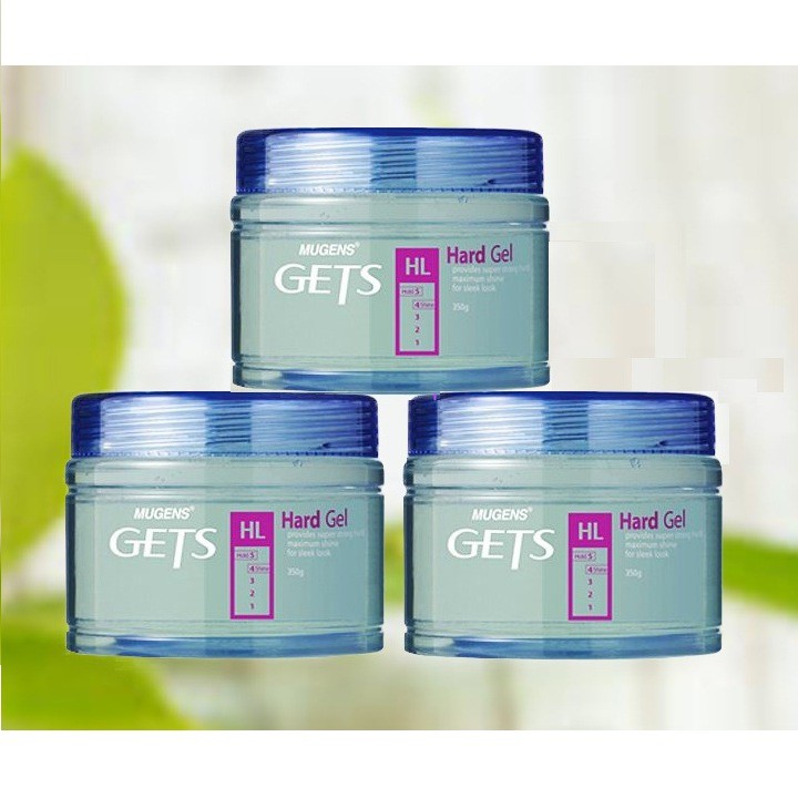 Gel vuốt tóc / Gel Tạo Kiểu Tóc Nam siêu cứng Mugens Super Hard