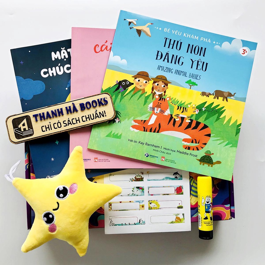 Sách - Hộp quà Trung Thu: Trăng tròn gói trọn yêu thương (Dành tặng bé 0-3 tuổi, 3-6 tuổi) - Lẻ tùy chọn
