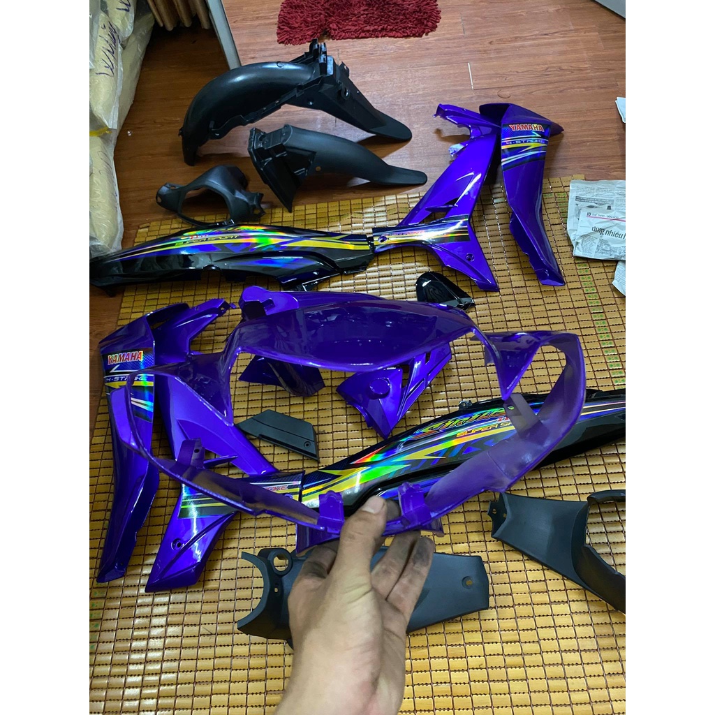 Dàn áo Sirius hàng Việt Nam loại 1 màu Tím Đen