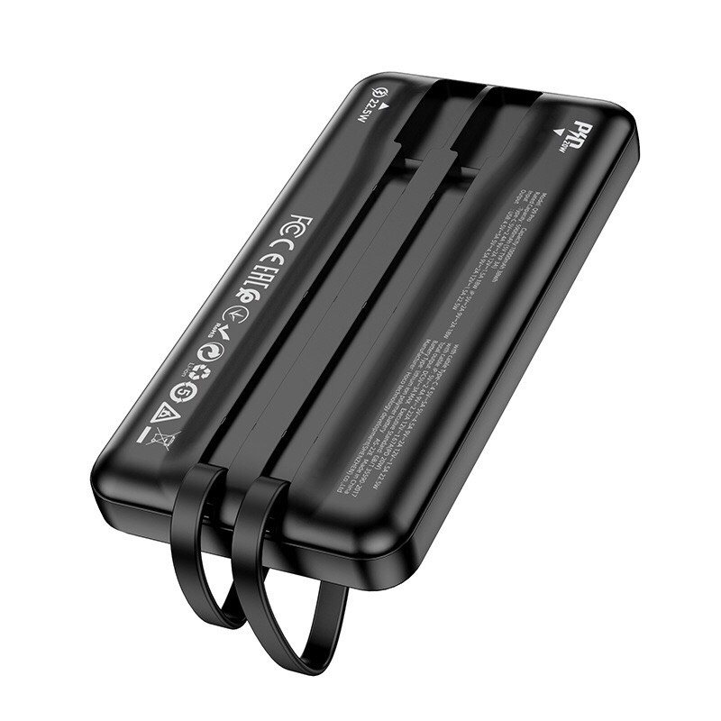 Sạc dự phòng Hoco Q9 Pro kèm 2 dây dòng dung lượng 10000mAh dòng sạc nhanh PD20w + QC3.0 Chính Hãng