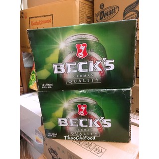 Bia Beck 500ml Thùng 12 lon