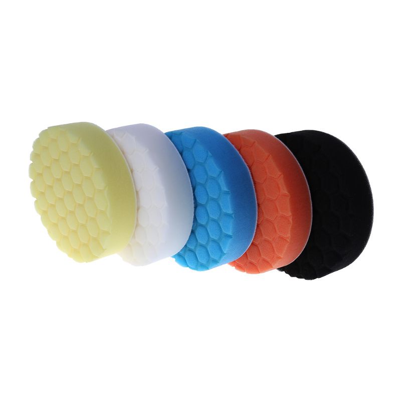 Bộ Dụng Cụ Đánh Bóng Bánh Xe Hơi Kèm 5 / 5 Đầu Nối Tiện Dụng