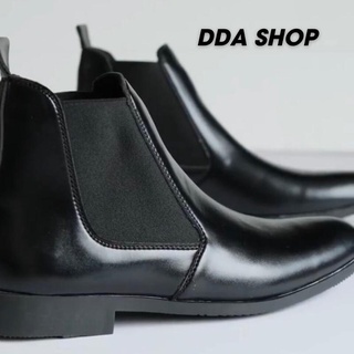 Giày Da Nam Chelsea Boost Cổ Cao Cá Tính