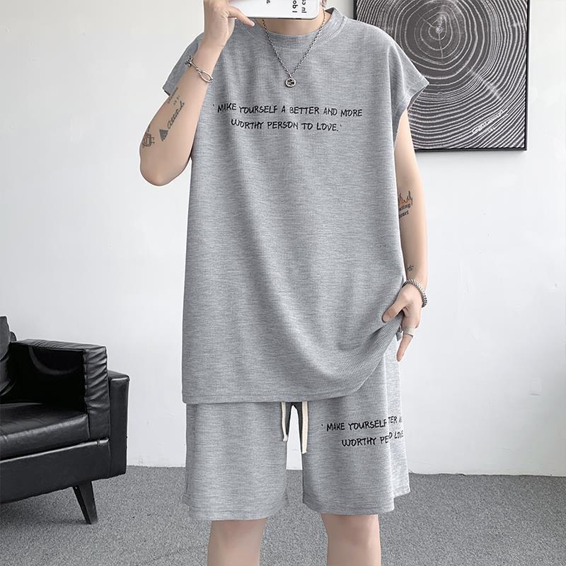 Set Đồ Thể Thao Gồm Áo Ba Lỗ Và Quần Short Thời Trang Dành Cho Nam