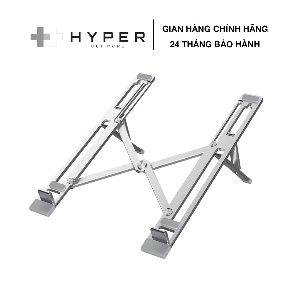 GIÁ ĐỠ TẢN NHIỆT HYPERSTAND FOLDING ALUMIUM FOR MACBOOK/LAPTOP/iPAD - HTU6 - HÀNG CHÍNH HÃNG