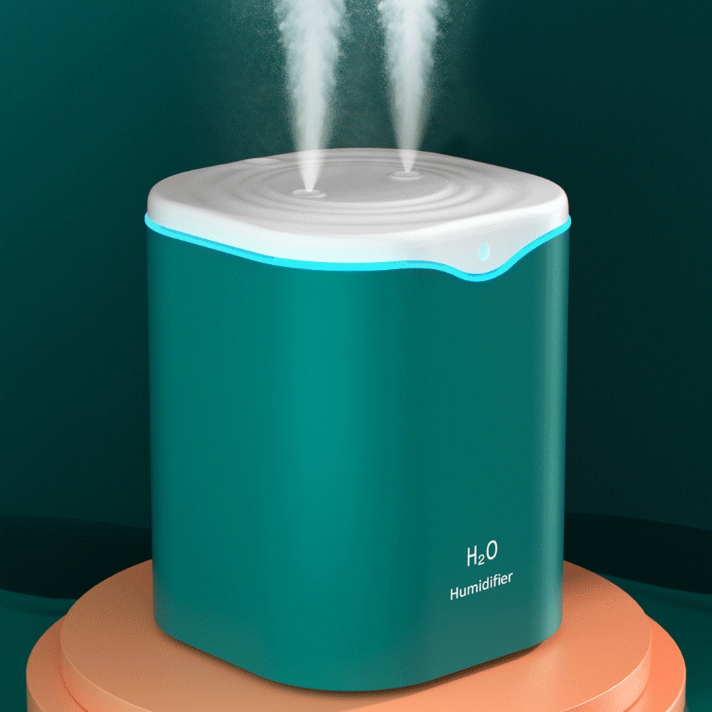 Máy Tạo Độ Ẩm Phun Sương Khuếch Tán Tinh Dầu Lọc Không Khí H2O Dung Tích Lớn 2000ml Bù Ẩm Cho Phòng Máy Lạnh